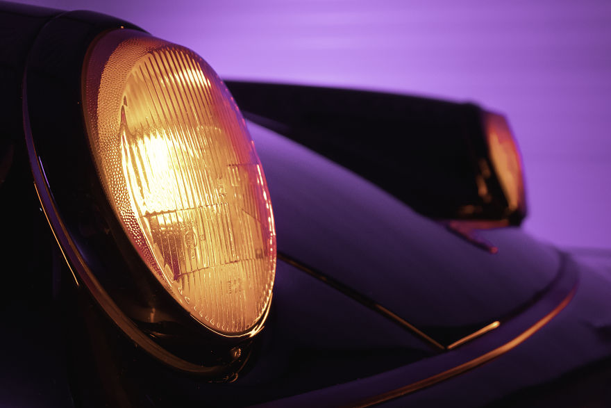 'neon' Porsche Shoot Inspired By 'Drive'