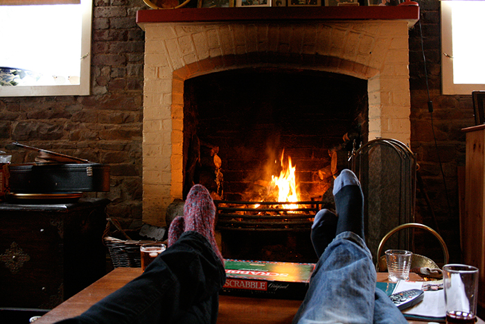 Keep your fireplace damper closed