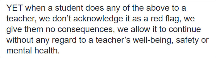 Teacher Says Her Profession Is The Most Toxic, Talks About Abuse From Students That Teachers Deal With Teacher Says Her Profession Is The Most Toxic, Talks About Abuse From Students That Teachers Deal With