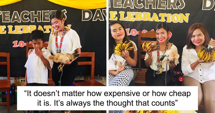 This Kid Surprises His Teacher By Gifting Her An Actual Chicken For Teacher Day