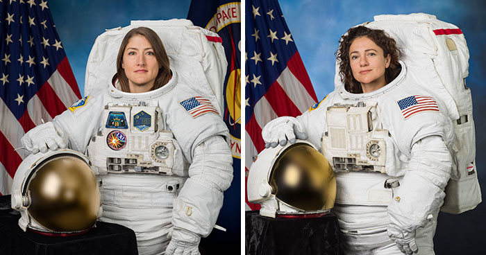 These Two Women Astronauts Made History By Doing The First-Ever All-Female Space Walk