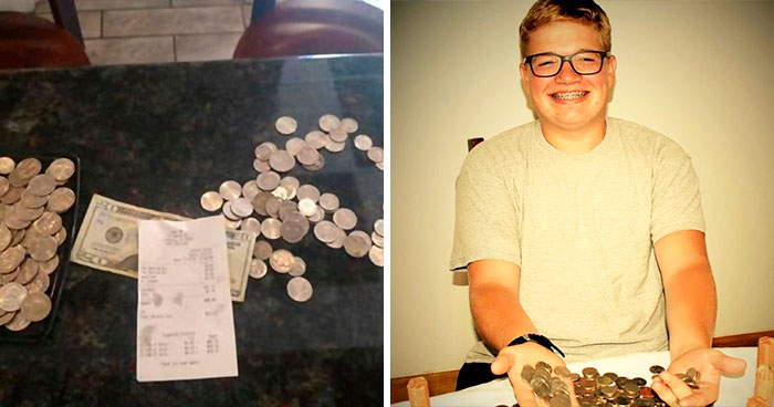 Boy Paid At A Restaurant With Quarters, They Shamed Him Online, But Now The Restaurant Regrets It