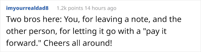 "I Made A Scrape On a Stranger&rsquo;s Tail Light While Parallel Parking Yesterday. Today I Got This Text"