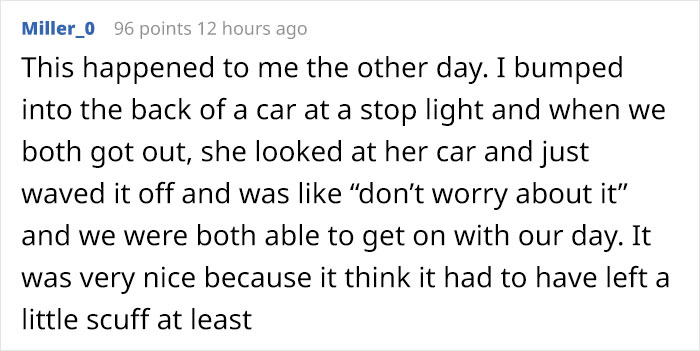"I Made A Scrape On a Stranger&rsquo;s Tail Light While Parallel Parking Yesterday. Today I Got This Text"
