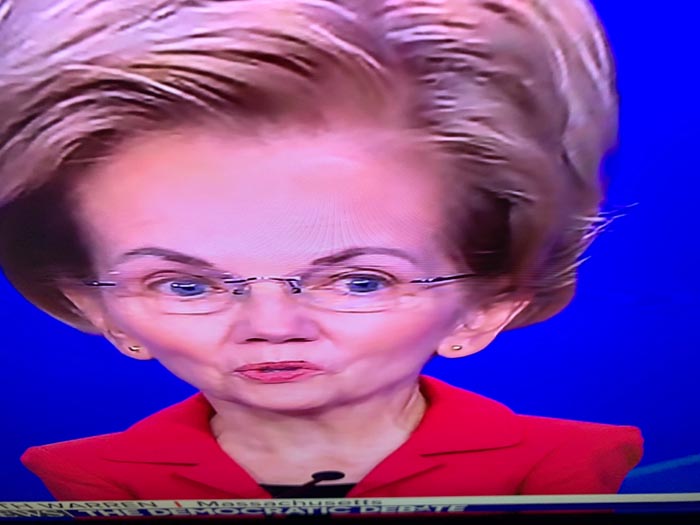 "Putting Your Phone Near The Top Of Your TV And Tilting It Down Turns The Candidates Into Debating Big Brains"