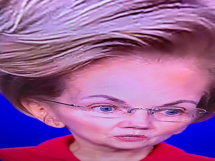 "Putting Your Phone Near The Top Of Your TV And Tilting It Down Turns The Candidates Into Debating Big Brains"