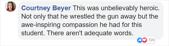 Oregon Football Coach Takes Gun From High School Student, Hugs Him In Emotional Video Oregon Football Coach Takes Gun From High School Student, Hugs Him In Emotional Video