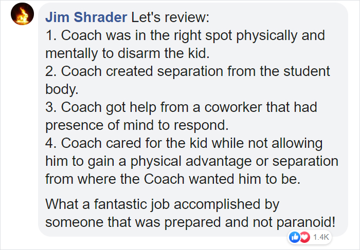 Oregon Football Coach Takes Gun From High School Student, Hugs Him In Emotional Video Oregon Football Coach Takes Gun From High School Student, Hugs Him In Emotional Video