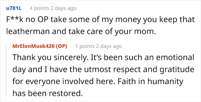 Guy Tries Selling His Grandfather's Tools To Pay For Mom's Cancer Treatment, People Don't Let Him Guy Tries Selling His Grandfather's Tools To Pay For Mom's Cancer Treatment, People Don't Let Him