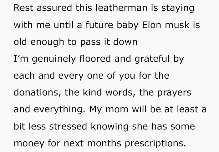 Guy Tries Selling His Grandfather's Tools To Pay For Mom's Cancer Treatment, People Don't Let Him Guy Tries Selling His Grandfather's Tools To Pay For Mom's Cancer Treatment, People Don't Let Him
