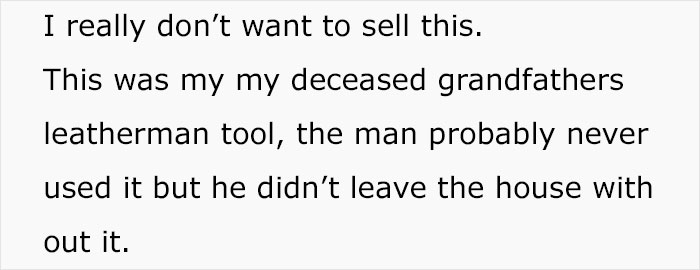 Guy Tries Selling His Grandfather's Tools To Pay For Mom's Cancer Treatment, People Don't Let Him