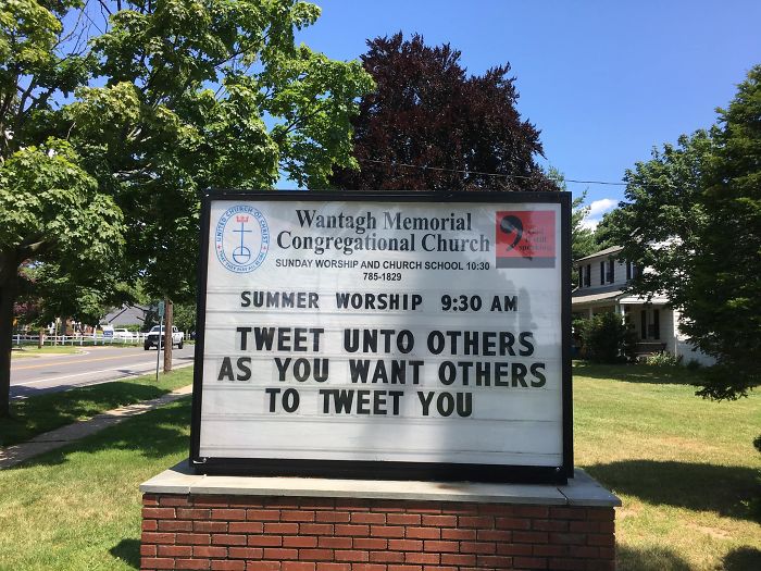 Wantagh Memorial Congregational Church Signs