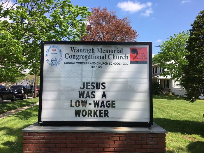 Wantagh Memorial Congregational Church Signs