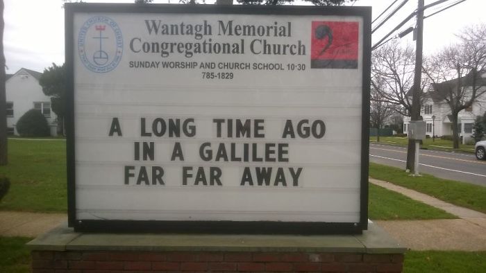 Wantagh Memorial Congregational Church Signs