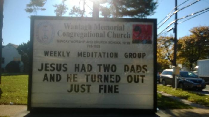 Wantagh Memorial Congregational Church Signs