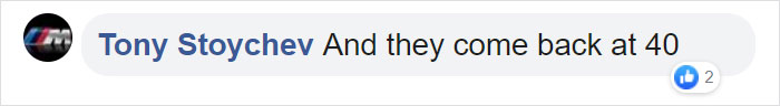 Comment mentioning "they come back at 40" in a discussion about the age young people leave parents' home. Comment mentioning "they come back at 40" in a discussion about the age young people leave parents' home.