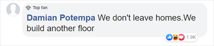 Comment from Damian Potempa about young people leaving their parents' home, highlighting different views on leaving home in various countries. Comment from Damian Potempa about young people leaving their parents' home, highlighting different views on leaving home in various countries.