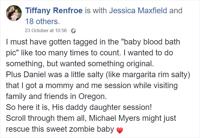 Mom Turns Her Baby Into A Zombie For A Horror Photoshoot And The Kid Absolutely Nails It Mom Turns Her Baby Into A Zombie For A Horror Photoshoot And The Kid Absolutely Nails It