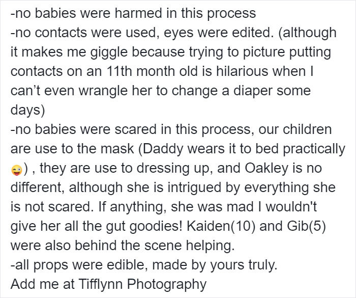 Mom Turns Her Baby Into A Zombie For A Horror Photoshoot And The Kid Absolutely Nails It