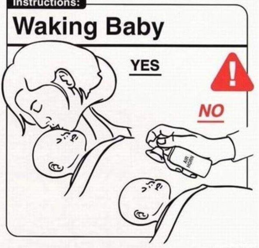 How To Look After A Baby (Funny Pics)