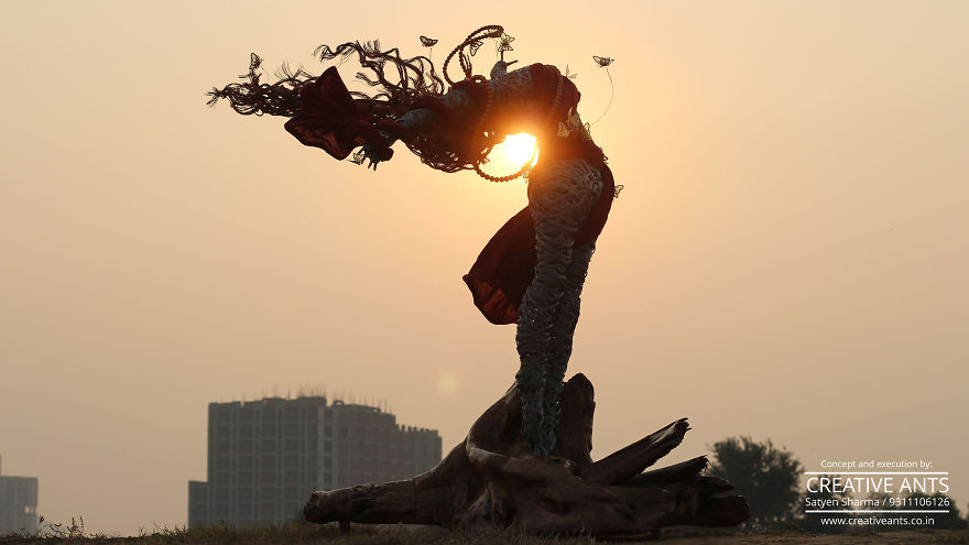 I Made A Sculpture Out Of Stainless Steel Wires Called "Viola" I Made A Sculpture Out Of Stainless Steel Wires Called "Viola"