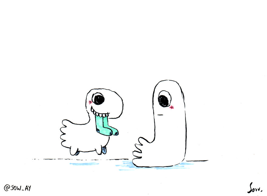I Draw The Adventures Of A Little Ghost And His Cute Dog