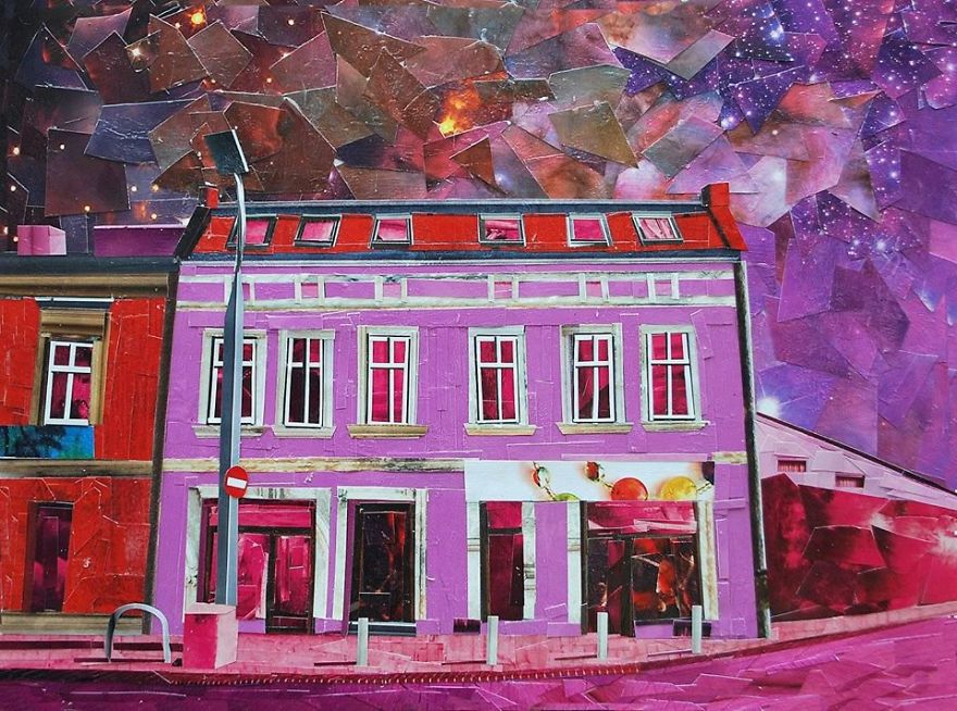 "Rynek Dębnicki 10", 24x33 cm