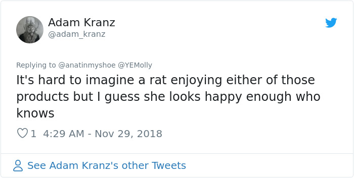 This Woman Makes Mattresses For Rats As Well As Matching Pajamas, And They're Adorable This Woman Makes Mattresses For Rats As Well As Matching Pajamas, And They're Adorable