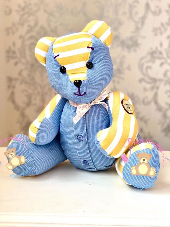 Memory-Bears-Made-From-Clothing-Mary-Mac