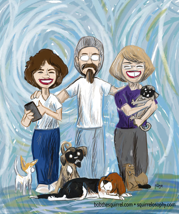 In The Style Of Impressionist Artist Vincent Van Gogh