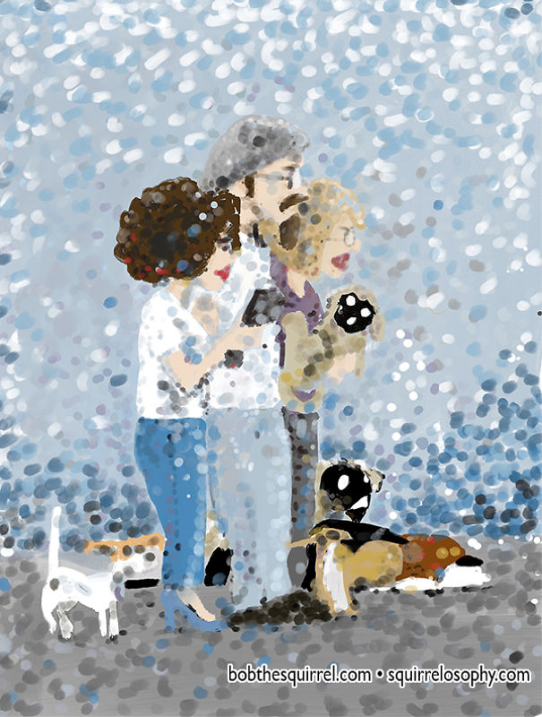 In The Style Of Georges Seurat (Pointillism)