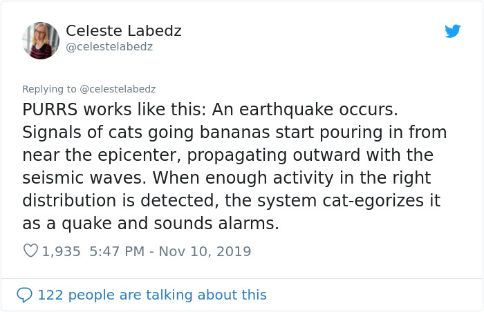 Seismologist Explains How To Make An Earthquake Early Warning System With Cats Seismologist Explains How To Make An Earthquake Early Warning System With Cats