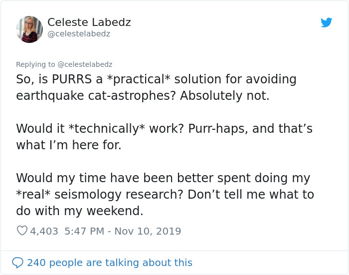 Seismologist Explains How To Make An Earthquake Early Warning System With Cats Seismologist Explains How To Make An Earthquake Early Warning System With Cats