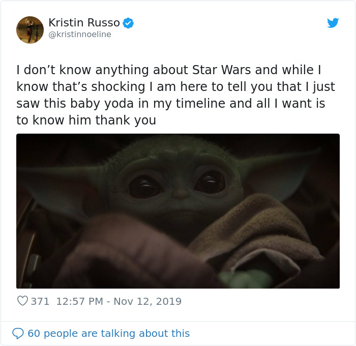 50-Year-Old Baby Version Of "Yoda" Appeared In 'The Mandalorian' Episode, And People Can't Handle The Cuteness 50-Year-Old Baby Version Of "Yoda" Appeared In 'The Mandalorian' Episode, And People Can't Handle The Cuteness