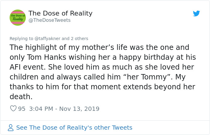 Tom Hanks Is The Nicest Guy In Hollywood And People Are Sharing The Reasons Why