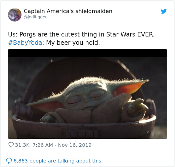 50-Year-Old Baby Version Of "Yoda" Appeared In 'The Mandalorian' Episode, And People Can't Handle The Cuteness 50-Year-Old Baby Version Of "Yoda" Appeared In 'The Mandalorian' Episode, And People Can't Handle The Cuteness