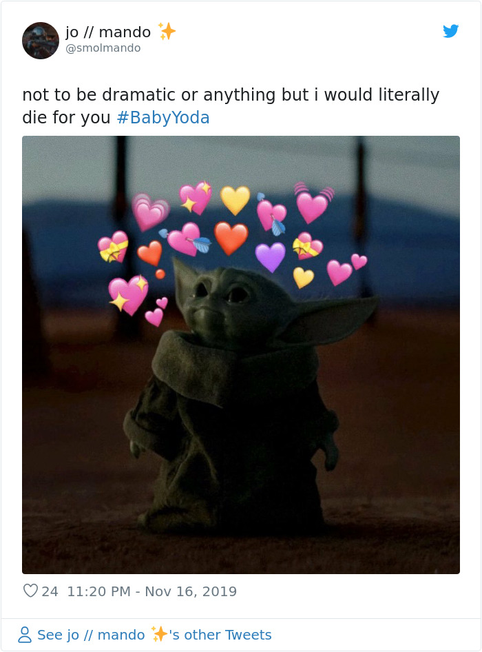 50-Year-Old Baby Version Of "Yoda" Appeared In 'The Mandalorian' Episode, And People Can't Handle The Cuteness 50-Year-Old Baby Version Of "Yoda" Appeared In 'The Mandalorian' Episode, And People Can't Handle The Cuteness