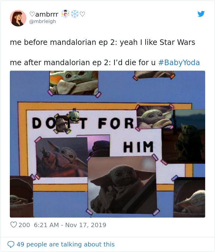 50-Year-Old Baby Version Of "Yoda" Appeared In 'The Mandalorian' Episode, And People Can't Handle The Cuteness 50-Year-Old Baby Version Of "Yoda" Appeared In 'The Mandalorian' Episode, And People Can't Handle The Cuteness