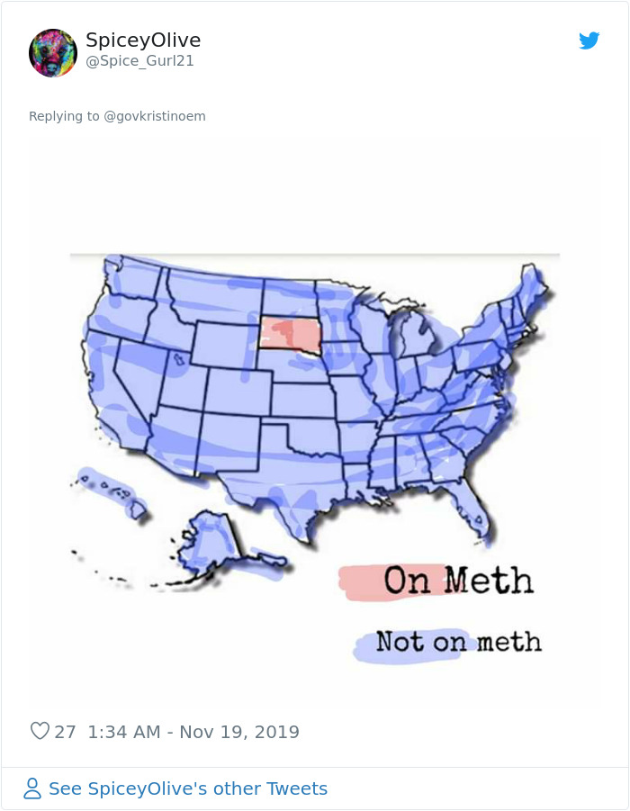 South Dakota Spends $450k On An Antidrug Campaign Which Says That Everyone In The State Is On Meth