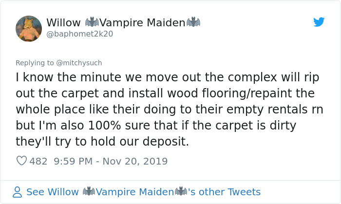 Jerk Landlord Accidentally Reveals Why Some Landlords Never Give Back Your Deposit