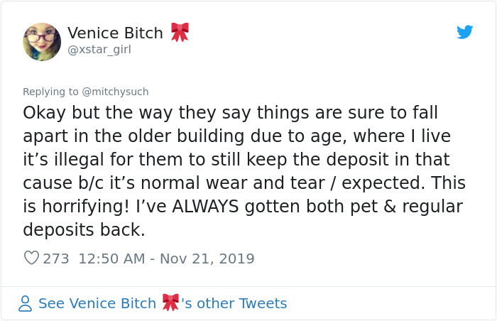 Jerk Landlord Accidentally Reveals Why Some Landlords Never Give Back Your Deposit