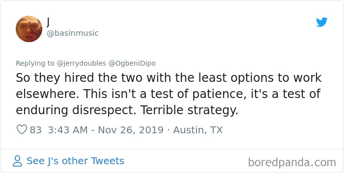 Guy Shares A Based-On-True-Events Job Interview And Some People Think That The Employer Is Out Of Their Mind Guy Shares A Based-On-True-Events Job Interview And Some People Think That The Employer Is Out Of Their Mind