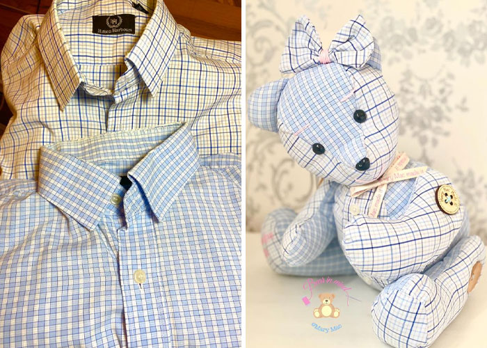 Memory-Bears-Made-From-Clothing-Mary-Mac