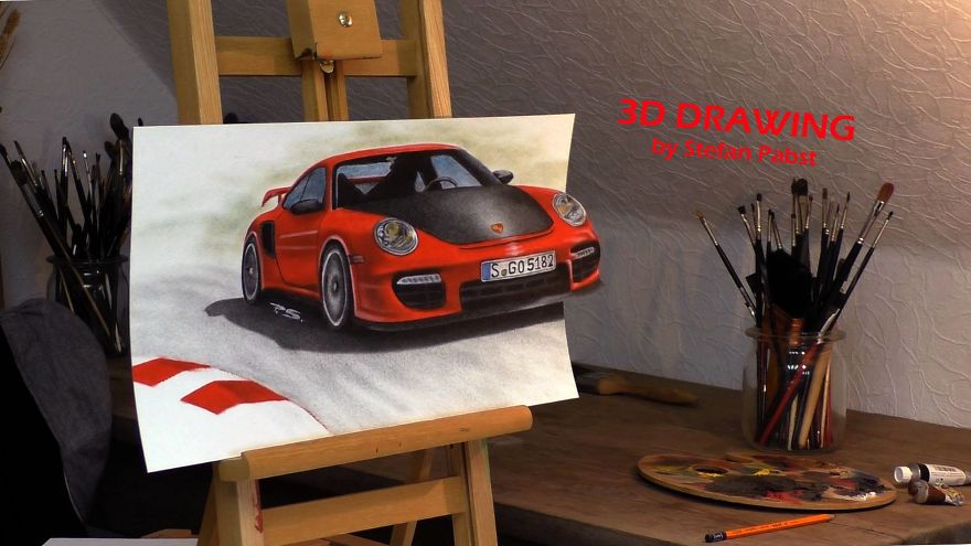 Meet Stefan Pabst's Incredibly Realistic 3D Drawings