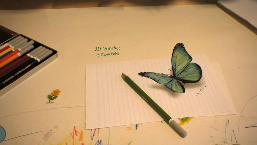 Meet Stefan Pabst's Incredibly Realistic 3D Drawings
