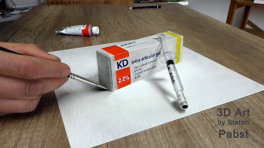 Meet Stefan Pabst's Incredibly Realistic 3D Drawings