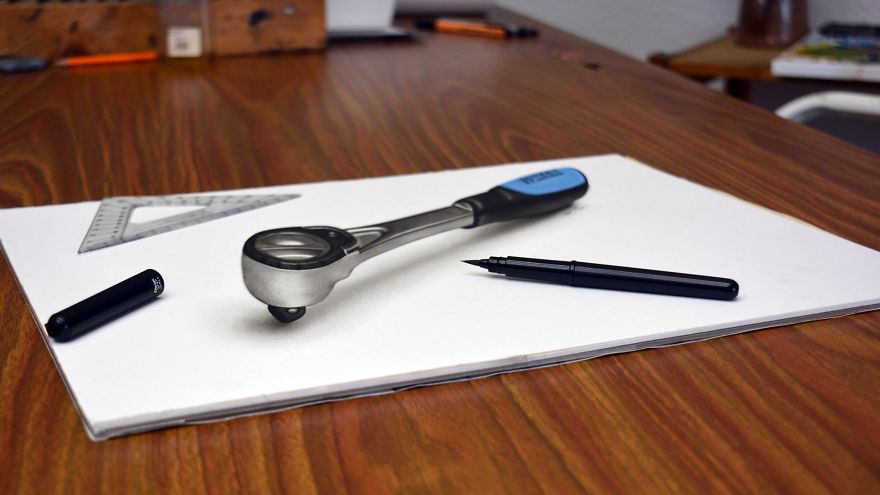 Meet Stefan Pabst's Incredibly Realistic 3D Drawings