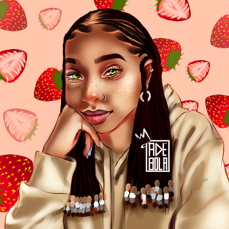 Strawberry Girl
