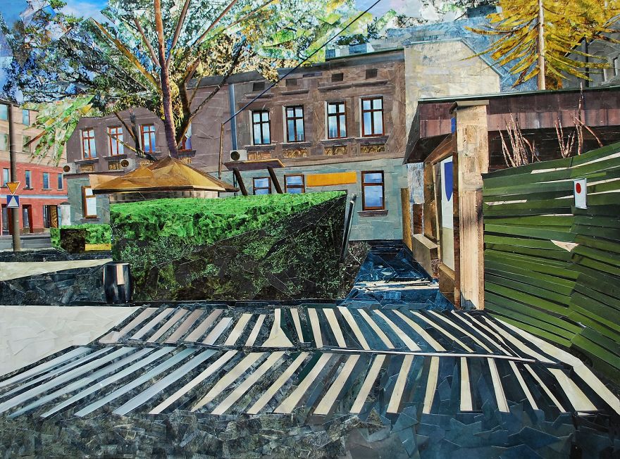 "Old Gate", 60x80 cm