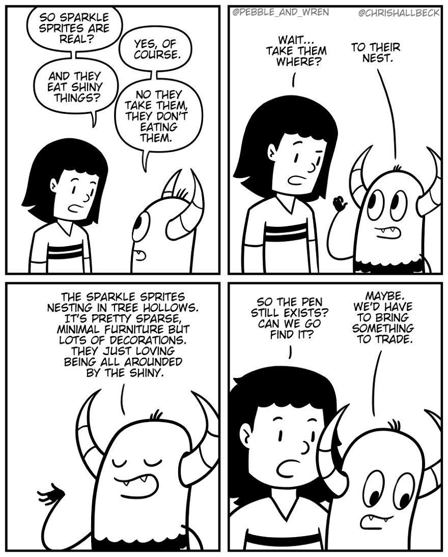 My Latest Story About A Little Monster And Its Human Friend